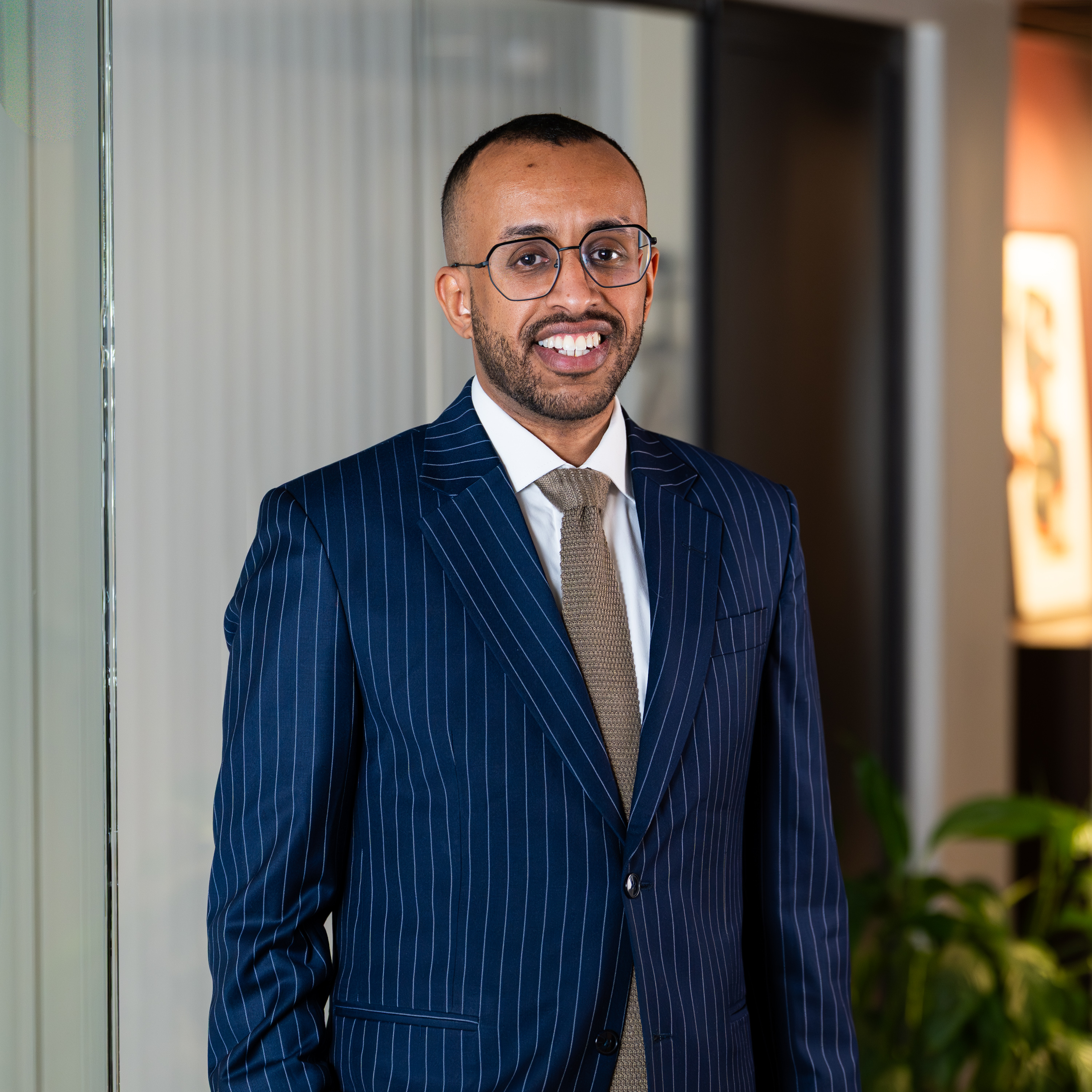 Portrett av Aweys Yuusuf