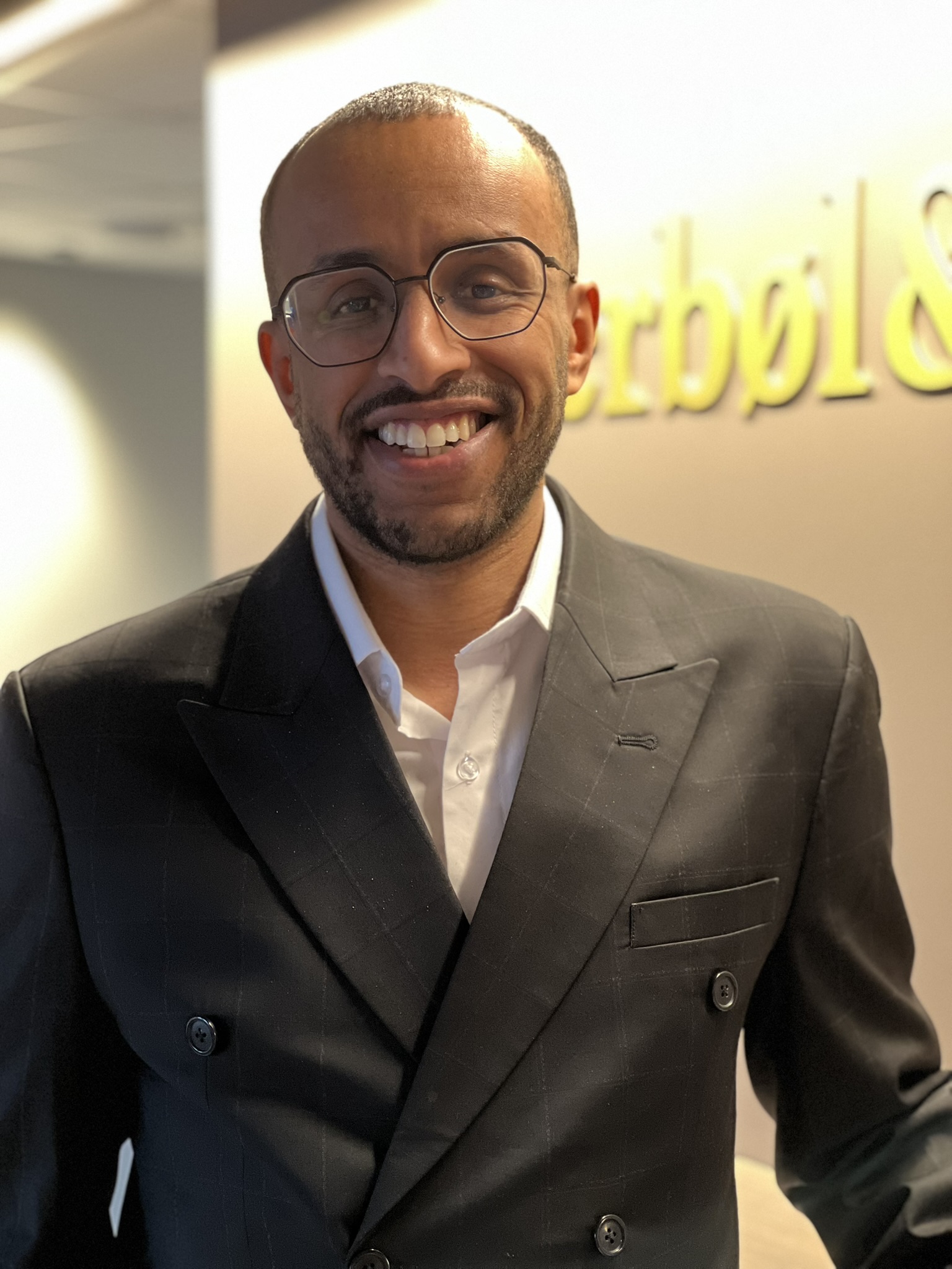 Portrett av Aweys Yuusuf